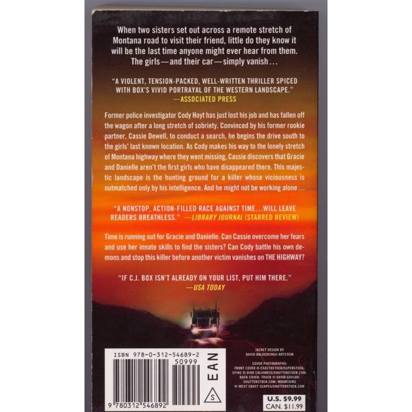 THE HIGHWAY by C.J. Box, NYT Bestselling Author, "Shockingly unexpected plot twi - Picture 2 of 2